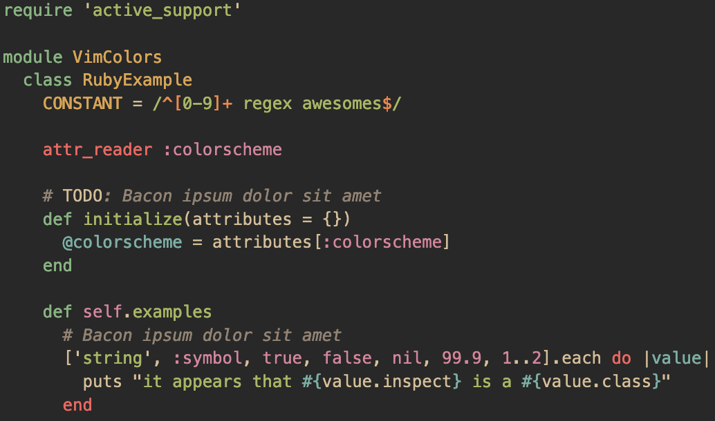 gruvbox-material-example